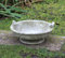 Garden Ornament Bird Feeder Bowl Outdoor Traditional Weatherproof 33cm x 18cm Stone Concrete