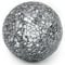 Woration 1 PC 3.15inch Mosaic Decoration Ball Tables Centerpiece Balls Gradient Mosaic Glass Solid Ball for Bowls Vases Party Thanksgiving Christmas Decoration (Black)
