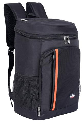 SXYHKJ Mochila térmica de 24 litros,Bolsa de Picnic,Bolsa térmica Porta Alimentos Bolsa de Compra para Hombres y Mujeres, La Playa, Almuerzo, Barbacoa (Negro)