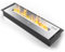 Quemador de Etanol, Bloque de Combustión Simple Fire 500 (50cm) con Sistema de combustión Seguro. Cámara de combustión de Acero Inoxidable. 1,5 litros (Negro)