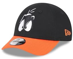 New Era Daffy Duck Looney Tunes Character Black Orange 9Forty Toddler Cap - Toddler