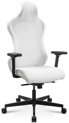 TOPSTAR Bürostuhl Gamingstuhl Sitness RS Sport Plus Continental Kunstleder inkl. Armlehnen weiß/weiß