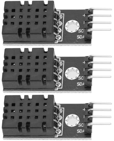 Be In Your Mind 3 stücke DHT20 Sensor DHT20 Digital Temperatursensor Luftfeuchtigkeit Sensor I2C Schnittstelle Sensor für Heizung Lüftung Klimaanlage Systeme Luftentfeuchter Testen Messgeräte