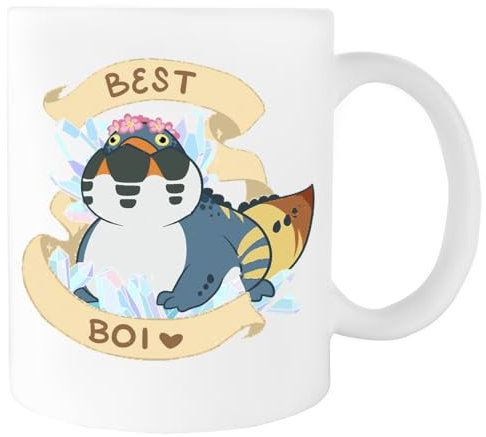 Suzetee Dodogama Best Boi Keramik-Trinkbecher Weißer Becher