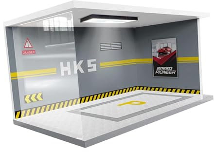 MERIGLARE Generic Modellauto-Display, Auto-Vitrine, Schutz, Sammler-Auto-Vitrine, transparente Modell-Vitrine, , Stil b