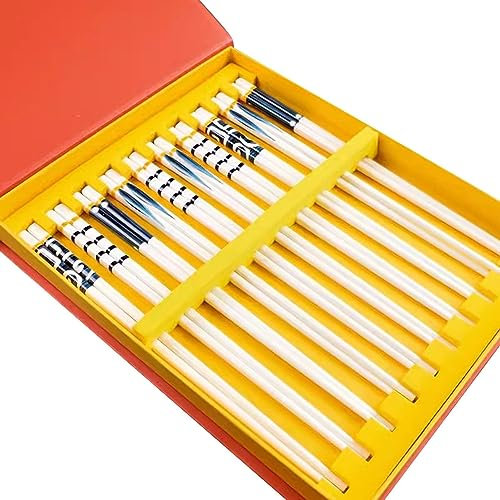 Baguettes, Baguettes baguettes réutilisables jetables chop stixHousehold baguettes japonaises en céramique, coffret cadeau baguettes haut de gamme