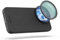 TELESIN° 58mm magnetisch einstellbarer ND-Filter & Schutzhülle für iPhone 15 Pro Max, ND2-ND32 (1-5 Blenden) VND-Filter mit Schutzhülle HD Optical Glass Neutral Density Filter Kit für iPhone15 Pro Max