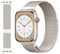 JJii Sung Original Edelstahl Milanese Armband Kompatibel mit Apple Watch Armband 38mm 40mm 41mm 42mm 44mm 45mm 46mm 49mm, Milanese Ersatzband für iwatch Ultra/Ultra 2, SE, Series 10 9 8 7 6 5 4 3 2 1