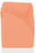 Spannbettlaken 90x200 cm Lachs – Jersey, 100% Baumwolle, Gummizug – Bettlaken für Matratzen bis 30 cm Höhe, atmungsaktiv, weich & pflegeleicht