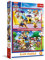 Trefl – 2in1 Puzzle: PAW Patrol, Hundespaß-Tag - 2 x 24 Teile, Set aus Zwei Puzzles für Kinder ab 3 Jahren