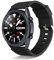 Coiwxmoi Bracelet pour Samsung Galaxy Watch 3 45mm / Galaxy Watch 46mm / Huawei GT 2 46mm / Gear S3 Frontier, 22mm Souple Silicone Bracelets Sport Remplacement pour Femme Homme, Noir