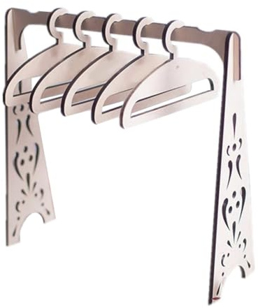 SHINEOFI 6pièces Accessoire Photo Né Cintre Décoratif pour Accessoires De Photographie