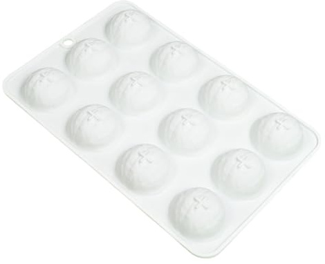 Silikon-Walnuss-Formen für Schokolade, Süßigkeiten, Silikon, 12 Mulden, Kuchenform mit Walnuss-Designs für zarte Desserts, Silikonformen