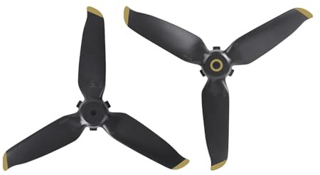 ZEPFJHE 2 x schnell installierbare Propeller, hohe Steifigkeit, PC-FPV, Upgrades, Teile, Hochgeschwindigkeits-Renn-Ersatz