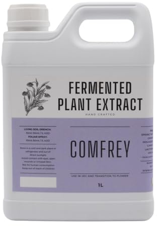 ALMICANNA: FPE COMFREY 1L - Fermentiertes Beinwellextrakt für Cannabis in der Wachstumsphase und den Übergang zur Blütephase - Fördert das Wachstum & verbessert die Pflanzengesundheit