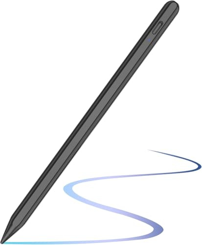 TQQ Pencil for iPad (2018-2026), Pixel-Perfect Precision, Tilt Sensitivity | 2X Faster Charge, Compatible Apple iPad 11/10/9/8/7/6th Gen, Pro 12.9/11/13 Inch M4, Air 3/4/5/M2/M3, Mini 5/6