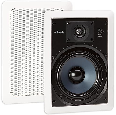Polk Audio rc55i 2-Wege-Unterputzkabel Lautsprecher (Paar, Weiß)