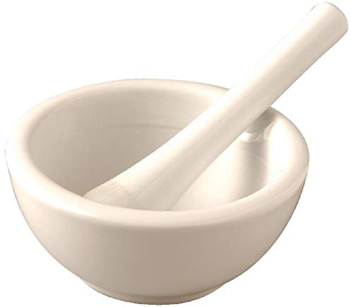Vogue Mortier et pilon en porcelaine 115 mm