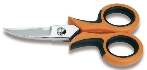 Beta 1129BM - Elektrikerschere, gebogene Schneiden