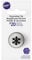Wilton Douille à Pâtisserie #2D pour Fleur en Aplat, Douille Professionnelle Métallique Buse de Glaçage Réutilisable pour la Décoration de Gateaux, Muffins et de Cupcakes, Silver