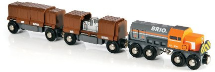 BRIO 33567000 - Diesellok mit Güterwaggons