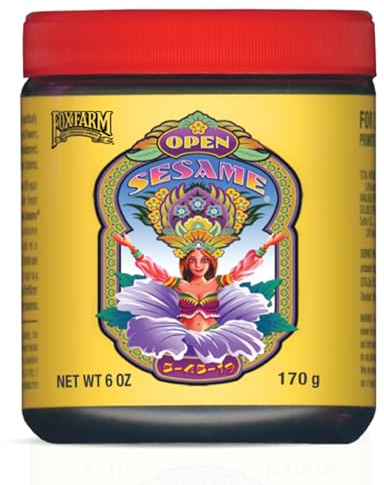FoxFarm Open Sesame Water Soluble Fertilizer for Early Stage Flowering - Easy to Mix, High Phosphorus Fertilizer 5-45-19 Formula - Supports Bud Development, Ideal for Hydroponic & Soil Gardening -6 oz