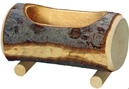 Vaso portafiori/fioriera in legno da giardino cm 14x7