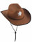 DEGUISE TOI - Chapeau Sheriff Marron pour Enfant - Chapeaux Cowboys