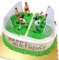 YeahiBaby Fußball Kuchen Dekorationen | Fussball Team Cake Topper Kit, 8er Set