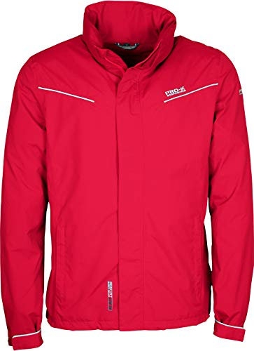 PRO-X elements Funktionsjacke Herren DEXTER I Regenjacke mit verschweißten Nähten, Kapuze im Kragen & 2 Taschen I Atmungsaktiv I Wasser- & windfest