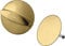 hansgrohe Flexaplus Wanneneinlauf Fertigset, Polished Gold Optik