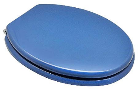 Dianhydro Copriwater Coprivaso Tavoletta Sedile WC Universale Modello Top Rosa Sussurato