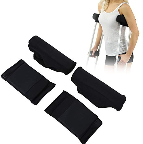 Krücke Pads, Krücke Grip Pads Achselhöhle und Handgriff komfortables Krücken Polster Krücken Griffpolster Polster für Gehstütze Zubehör gegen Reibung Krückenpolster Griffpolster Krücken Pads