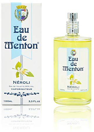 Eau de Menton - Neroli (Fleur d'Oranger) - Eau de Toilette Femme, Artisan Parfumeur en Côte d'Azur (100ml)