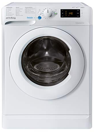 Privileg PWWT X 86G4 DE N Waschtrockner / 8 kg Waschen / 6 kg Trocknen /1400 UpM/Mengenautomatik/Wasserschutz/Anti-Geruch-Programm/Startzeitvorwahl/Wolle-Programm/Eco Motor/Waschen&Trocknen 45' Progr