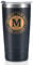 Onebttl The Man The Myth The Legend Mug with Initials, Monogrammed Stainless Steel Travel Tumbler for Men, Funny Personalised Coffee Cup, Custom Birthday Christmas Gifts for Him, 590 ml, M