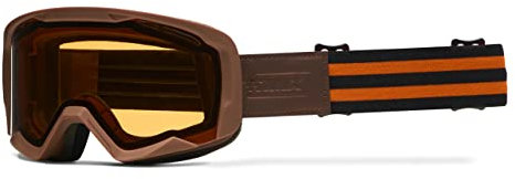 IMX RACING Endurance Motorradbrille | Dreilagiger Schwamm | DualLens Kratzfeste AntiFog-Beschichtung | Breites 40-mm-Band Silikonaufdruck | Zwei Linsen inklusive