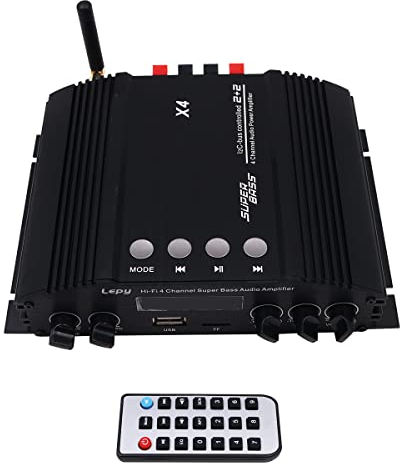 Fasizi LP-X4 5.0 amplificatore di potenza Bluetooth ingresso coassiale in fibra ottica 2.1 amplificatore di potenza doppio subwoofer uscita 4x60w quattro canali con alimentazione 5A