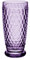 Villeroy & Boch – Boston Longdrink-Glas Lila, Spülmaschinenfest, Glas, Trinkgeschirr, Kristallglas