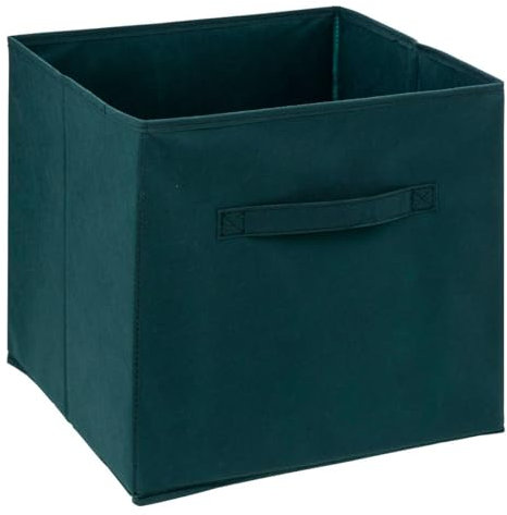 5five - stoffkorb 31x31cm mix n modul petrolblau