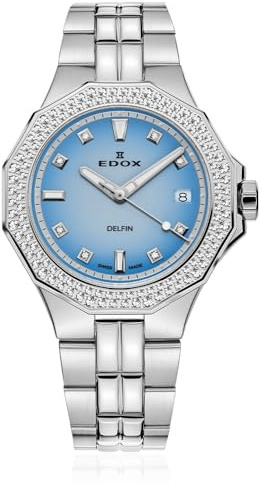 EDOX Analog mid-37093, Silber