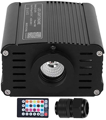 Leapiture Light Optic Light Rgbw Light Driver Module Source Optical Fiber Light Driver Optical Fiber Light Engine Fiber Engine Rgbw Light Fiber Optic Light Source for Home Bedrooom Bar