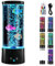 Vegena Lavalampe, Jellyfish Lamp Lavalampe, Quallen Lampe, Quallenlampe Lava Lampe LED 16 Farben Und 4 Modi Rgb-Licht Für Zuhause, Schlafzimmer, Büro-Dekoration Und Geschenke Und Erwachsene