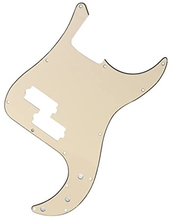 TOYANDONA 3 Austausch Von Pickguard-bassteilen Gitarrenpicks E-bass Scratch Plate Pickguard Kratzplatte Standard Bass Scratch Plate Schlag Für Gitarrenplektrum Musikzubehör Tafel Vorderseite