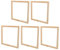 Cabilock 5 Stücke Holz Bilderrahmen 30x30cm Ölgemälde Rahmen Chic Dekorative Rahmen Für Fotos