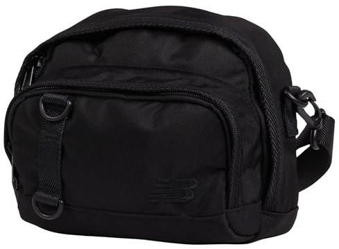 New Balance Unisex Athletics Sling Bag Travel Crossbody Bag, Schwarz , Einheitsgröße