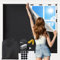 Aukimo Fenster Verdunkelung, verdunkelungsrollo ohne Bohren, Tragbare dachfenster verdunklungsstoff Verdunkelungsfolie, Sonnenschutz Dachfenster Verdunklung Abnehmbar für Urlaub Fenster (300x145cm)