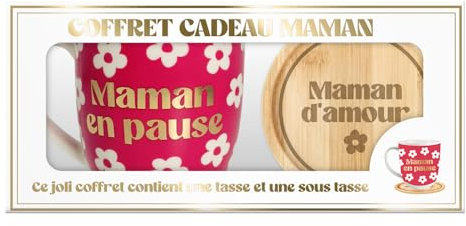 STC Coffret Cadeau Tasse Maman en Pause