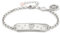 Nomination - Bracciale Donna Charm Cuore, Collezione Talismani in Argento 925 e Quarzo Rosa, Incisione Nella mia vita ci sia.., 15,50-19 cm, Regalo Donna, Confezione Originale