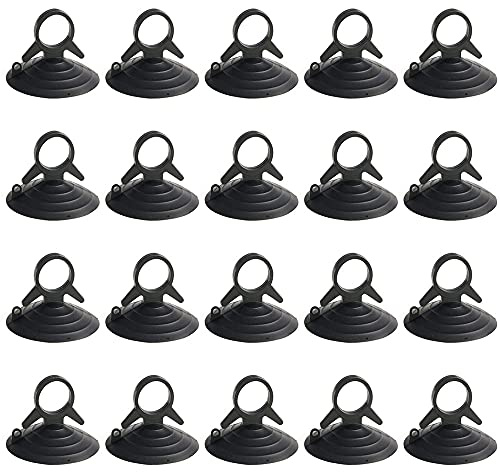 20 Pcs Plastic Sucker PVC Plastic Sucker for Car Window Toothbrush Holder Shower Shelf Soap Holder Camping Bathroom Kitchen Decor Sucker